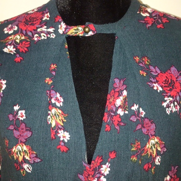 Free People Floral Jade Swing Tunic Dress - Picture 5 of 9